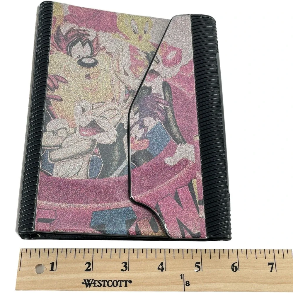 Vintage 1995 Warner Bros Looney Tunes Day Runner Planner Mini Binder